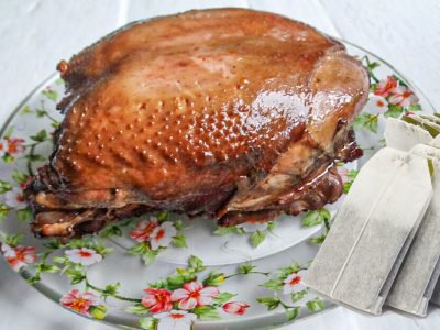 Пряная курица в духовке: с ароматом копчения