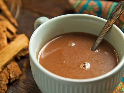 Пряный горячий шоколад