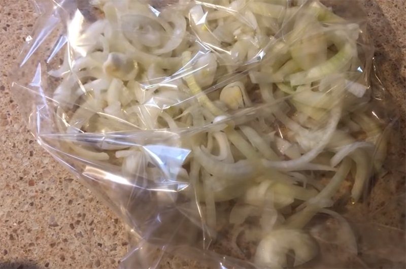 луковая подложка