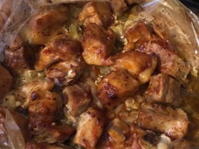 Пряный шашлык в духовке