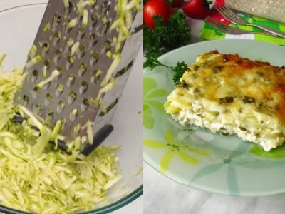 Пудинг из кабачков