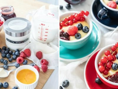 Пудинг на молоке