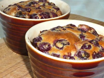 Пудинг с вишней от Юлии Высоцкой