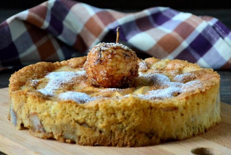 пьяная шарлотка