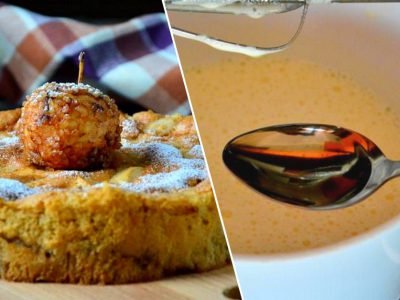 «Пьяная» шарлотка