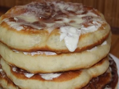 Пышки, жареные на сковороде