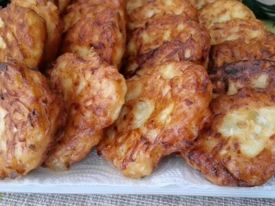 Пышные оладьи из кабачков