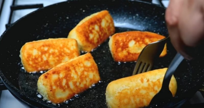 сырники на сковороде