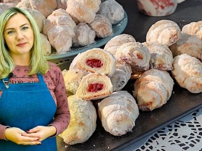 Рассыпчатые рогалики на смальце по львовскому рецепту