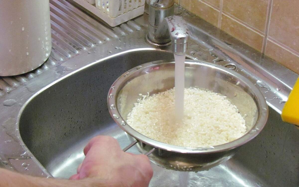 промывка риса