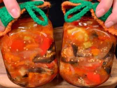 Рататуй на зиму: яркая заготовка