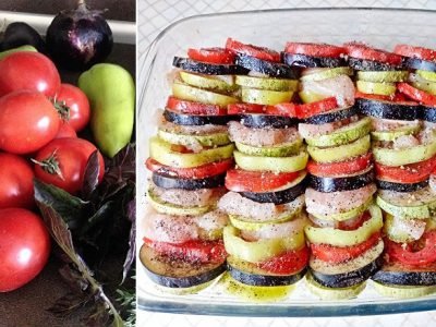 Рататуй с куриным филе