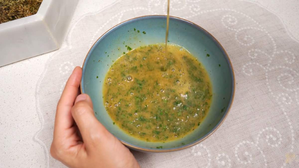 яйца с зеленью