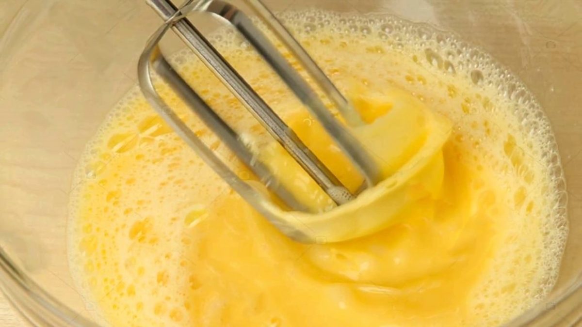 взбитые яйца