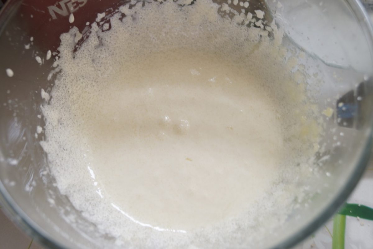 желтки с сахаром