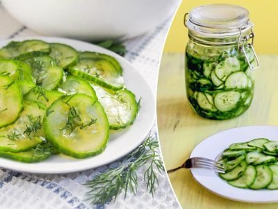 Рецепт прессгурки — шведской закуски из огурцов