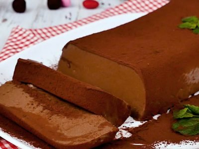 Рецепт шоколадного десерта из ряженки