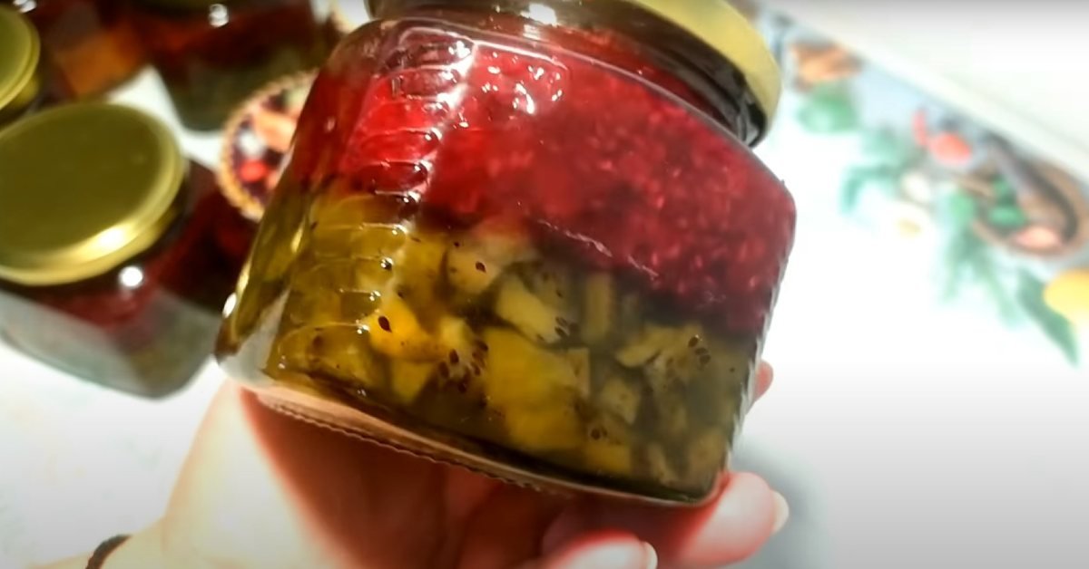 двухслойное варенье