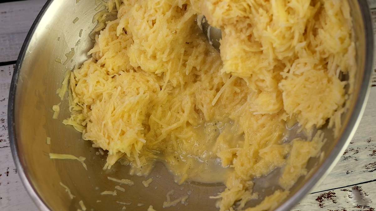 тертый картофель