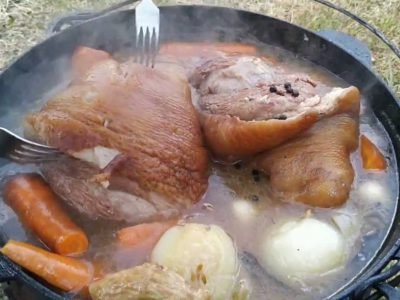 Рецепт запеченной свиной рульки по-немецки