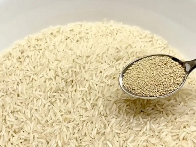 Рисовые лепешки на сковороде