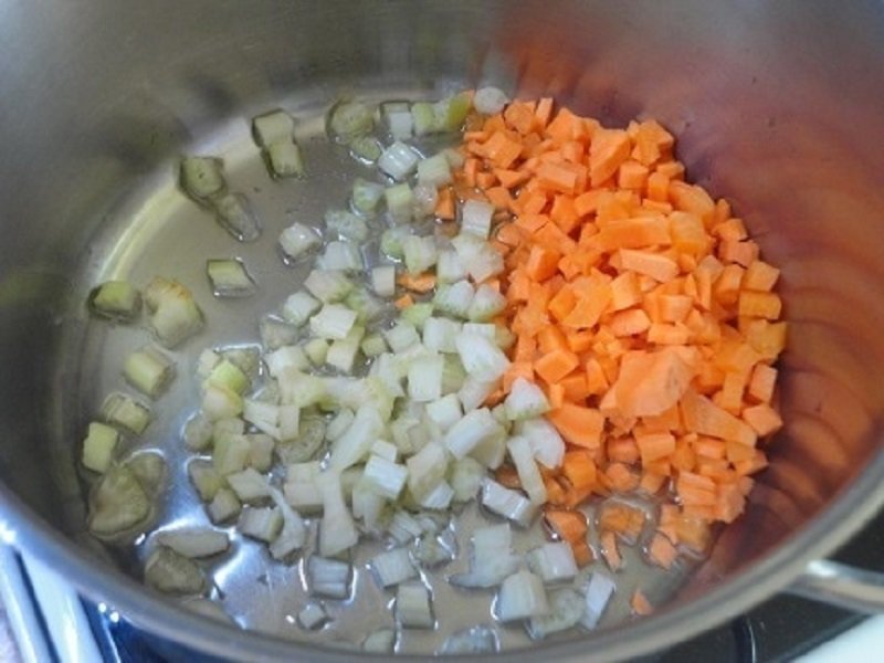 обжаривание овощей