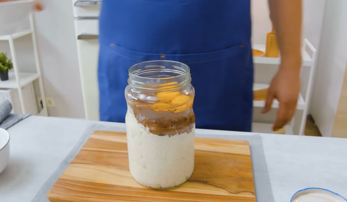 рис с какао и яйцами