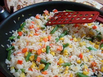 Ризотто с овощами