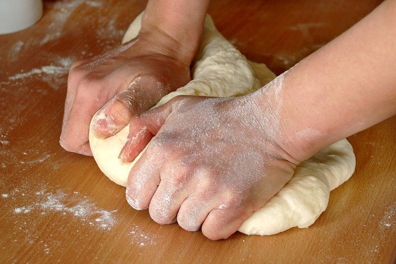 замес теста