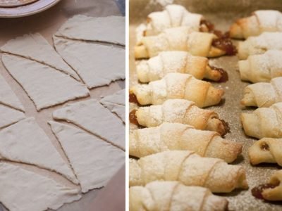 Пышные рогалики на газированной воде