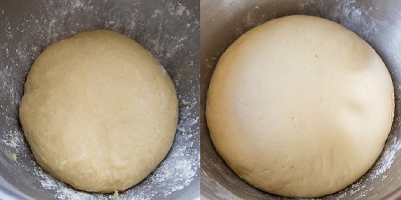 рогалики на дрожжевом тесте