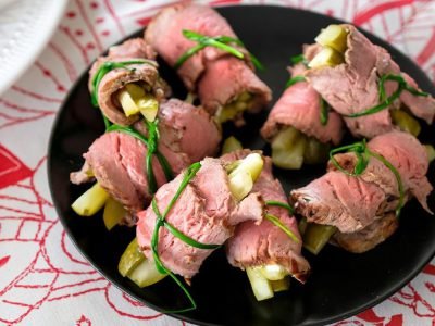 Ростбиф с огурцом