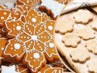 Рождественское имбирное печенье с мёдом