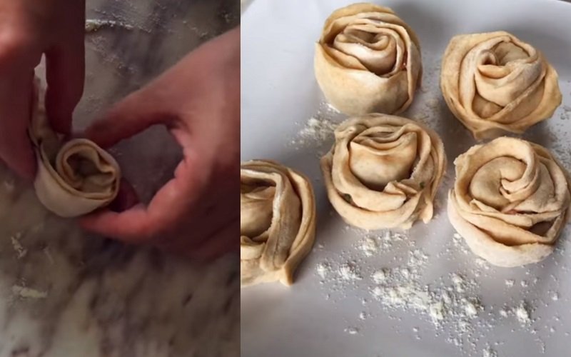 розы в овощном соусе