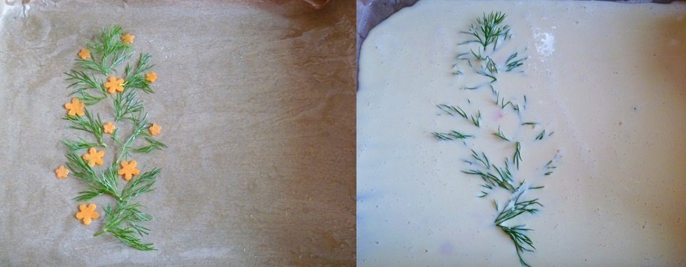 рулет с плавленым сырком