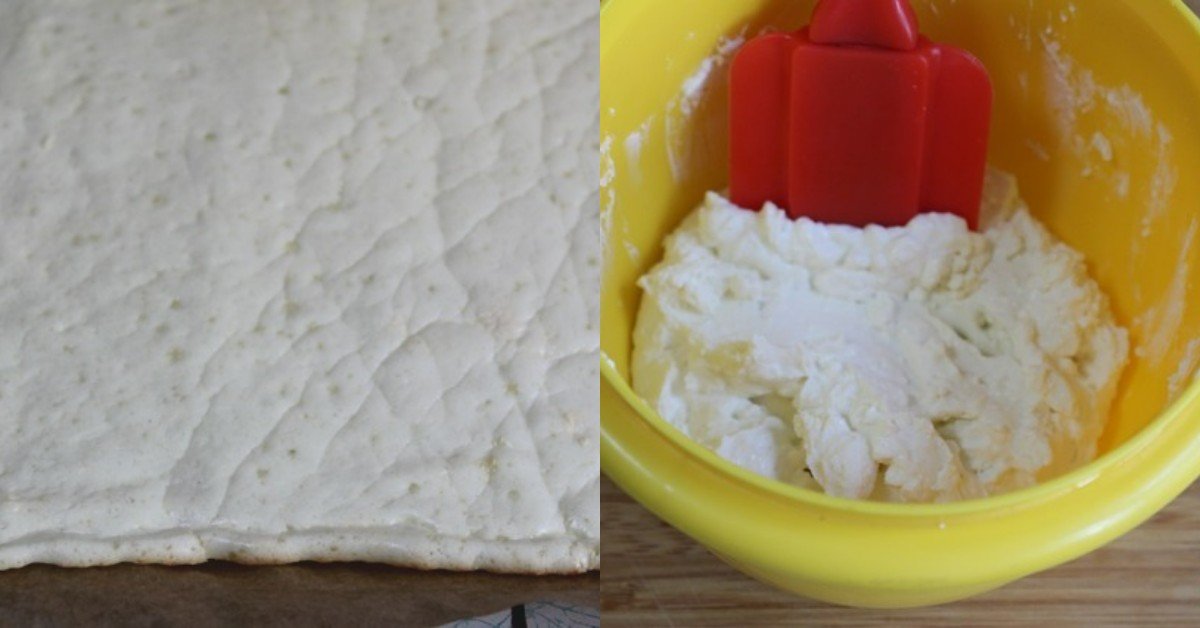 творожный рулет