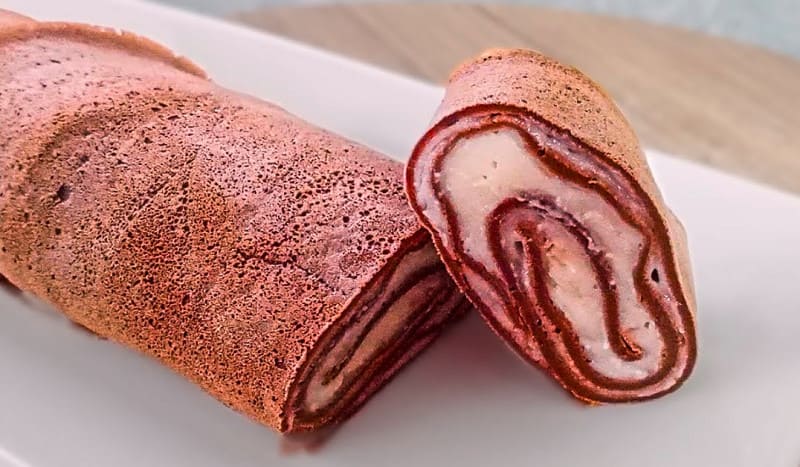 рулет с кремом