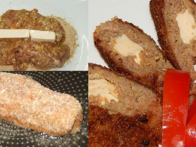 Рулет из фарша с начинкой