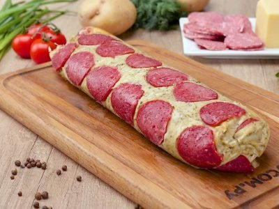 Рулет из картофельного пюре