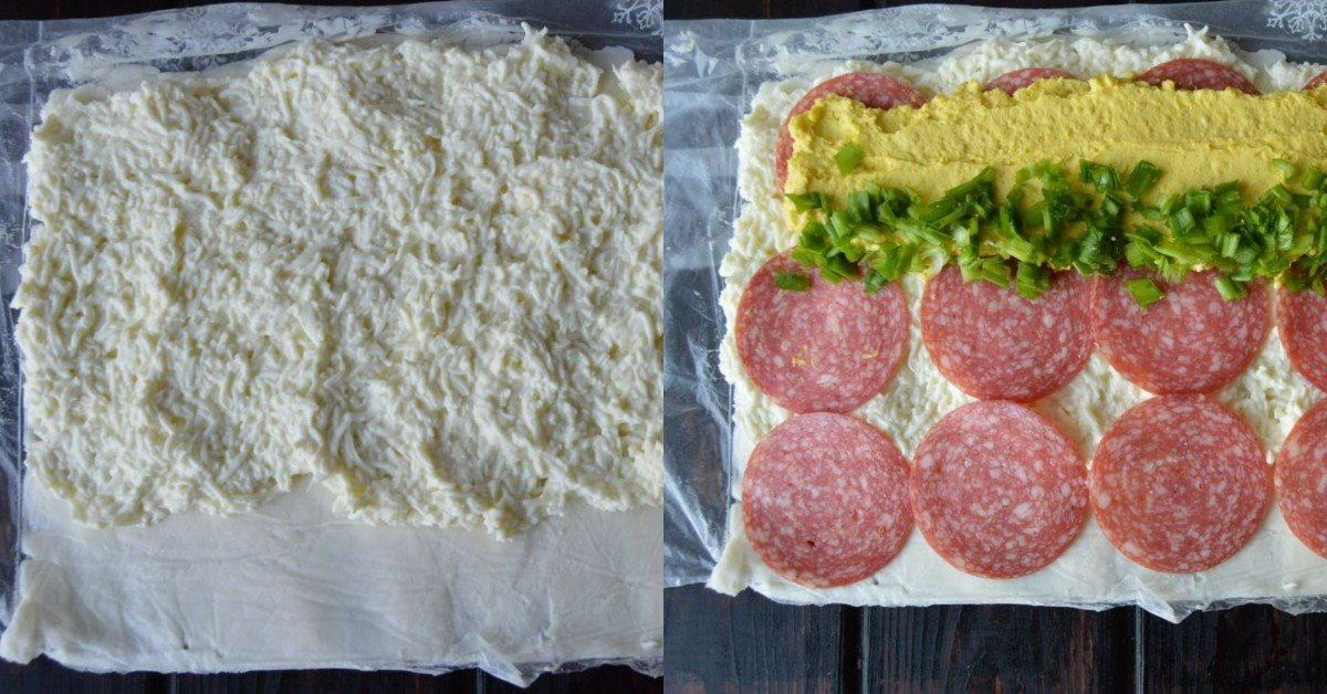 рулет из сыра