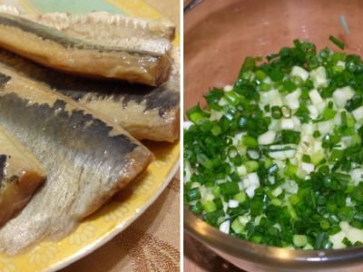 Рулет из селедки