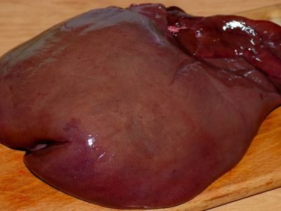 Рулет из свиной печени