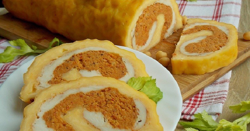 Рулет из сыра