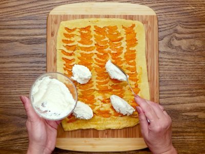 Рулет с абрикосами