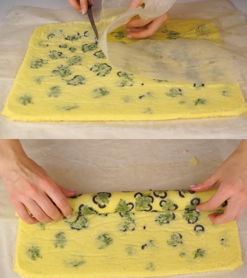 рулет из красной рыбы запеченный