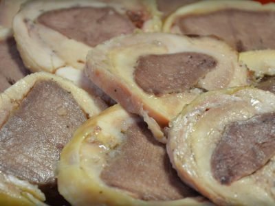 Рулет с языком