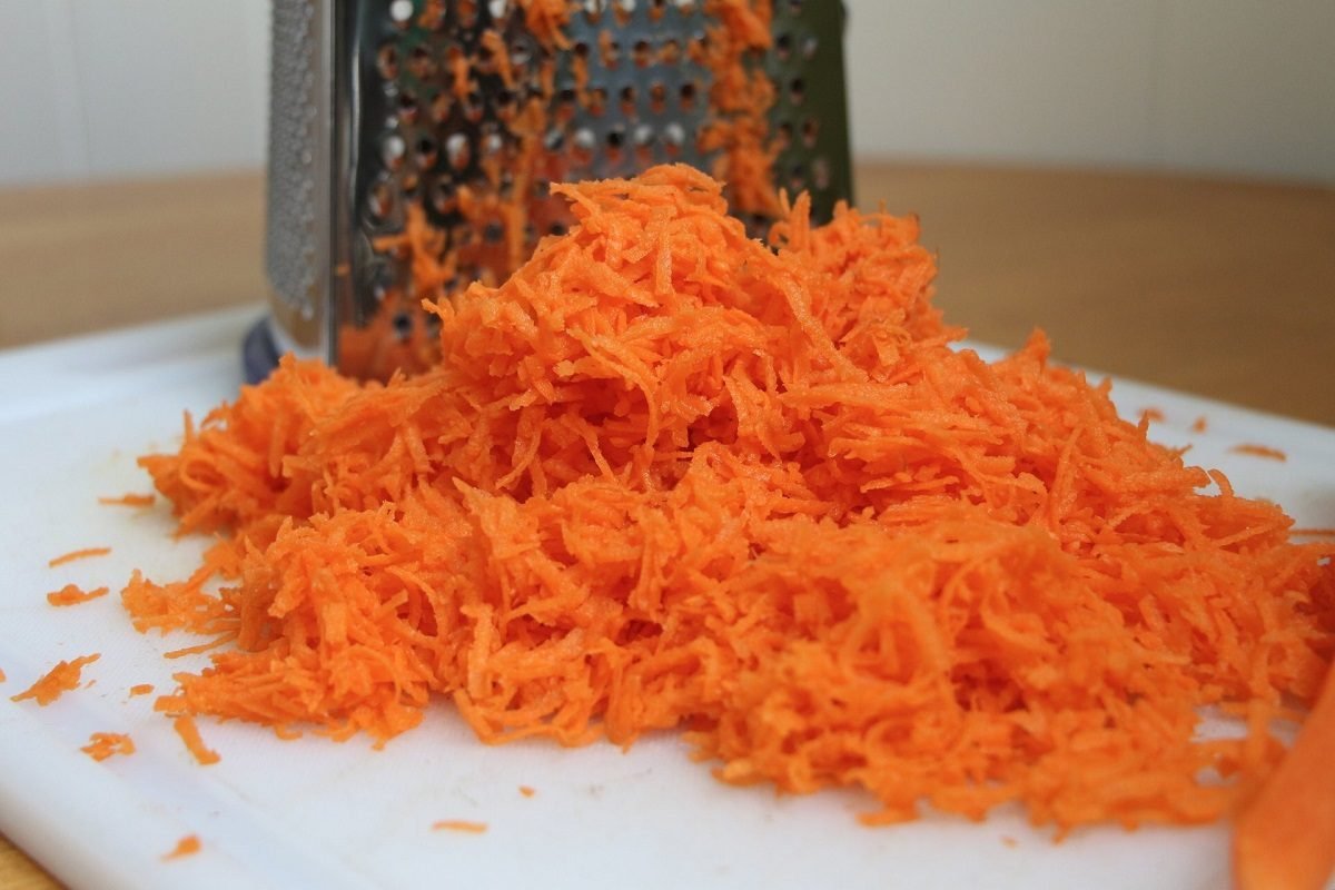 тертая морковь