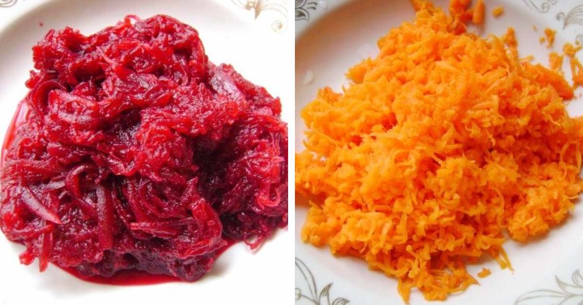 свекла и морковь