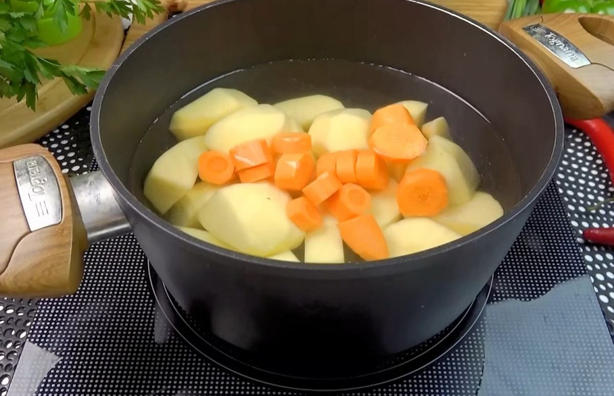 картошка и морковь