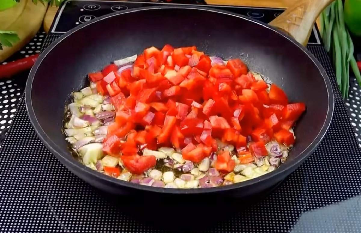 лук и перец